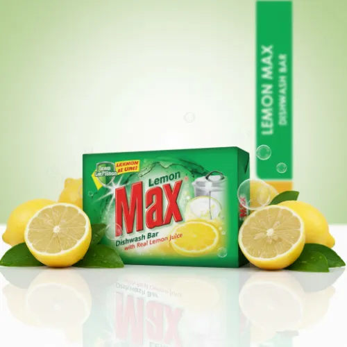 Lemon Max Dishwash Bar 90g - Product Image
