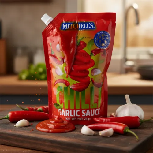 Mitchell’s Chilli Garlic Sauce Pouch 1kg - Product Image