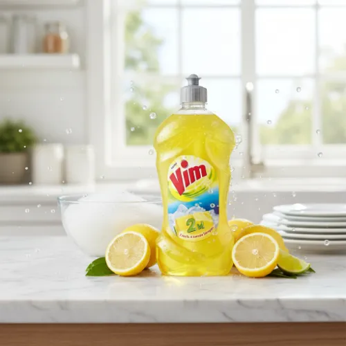 Vim Dishwash Liquid Lemon 500ml - Product Image