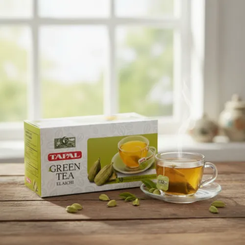 Tapal Green Tea Elaichi 30 Tea Bags - Product Image