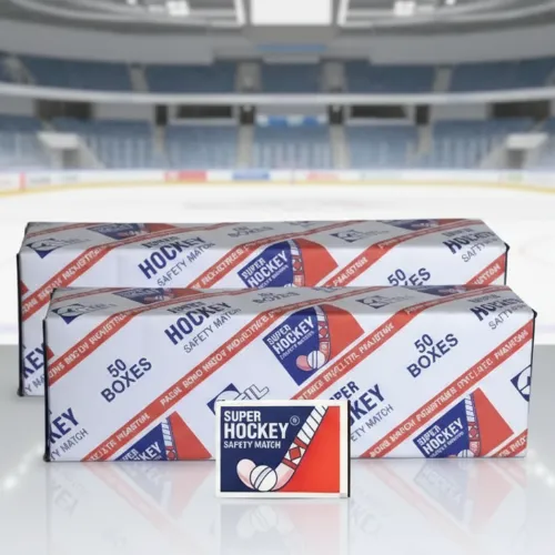 hockey safety matchbox 10pc - Product Image