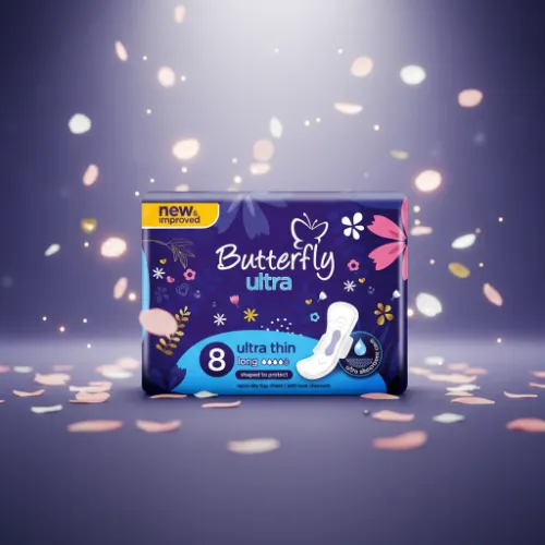 Butterfly Sanitary Pads Ultra Big Saver Mini 8P - Product Image