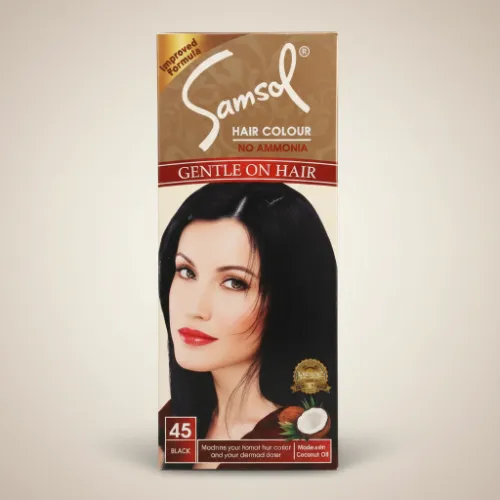 Samsol Hair Colour Black No.45 - Product Image