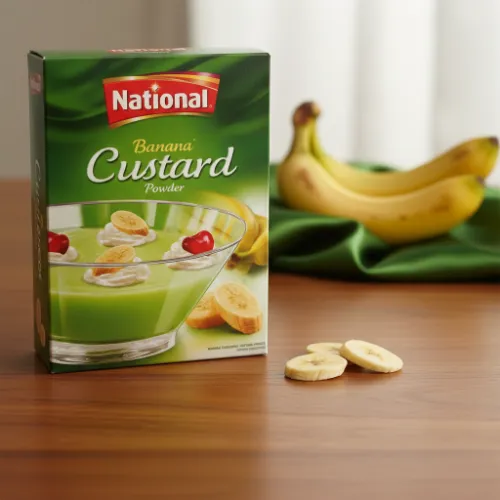 National Banana Custard Powder 120g - Product Image