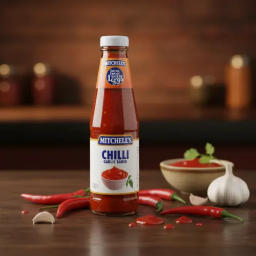 Mitchell’s Chilli Garlic Sauce Bottle 300g - Product Image