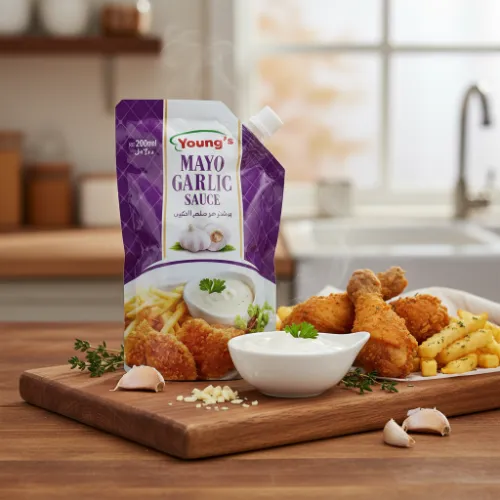 Young’s Garlic Mayonnaise 200ml - Product Image