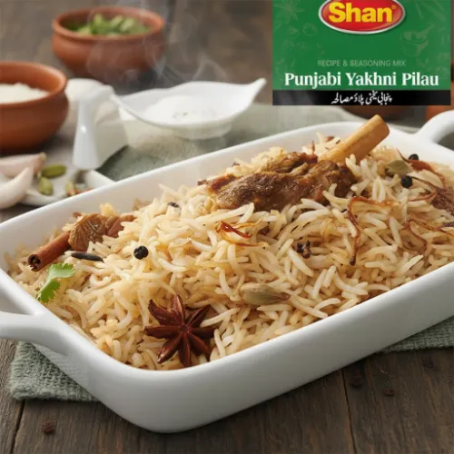 Shan Punjabi Yakhni Pulao Recipe Masala 50g - Product Image