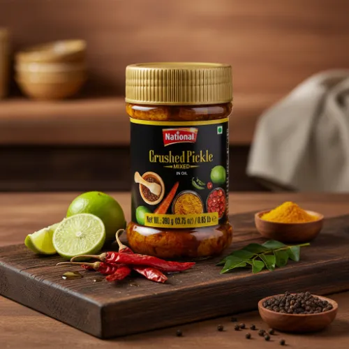 National Crushed Mixed Pickle 390g - Product Image